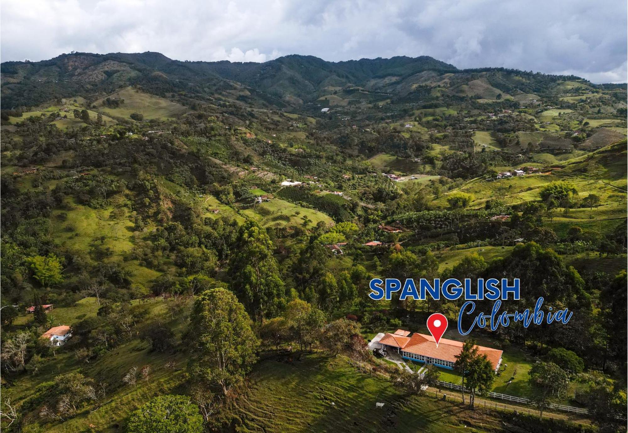 Hotel Spanglish Colombia Jericoc  Exterior foto